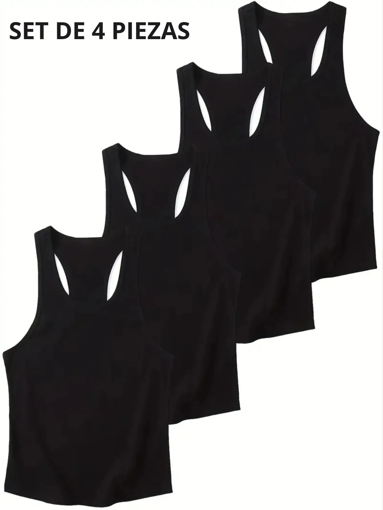 OLIMPICA SET 4 PZ NEGRO 3530